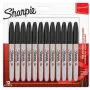 Sharpie marker okrúhly hrot jemný PMKR BL12