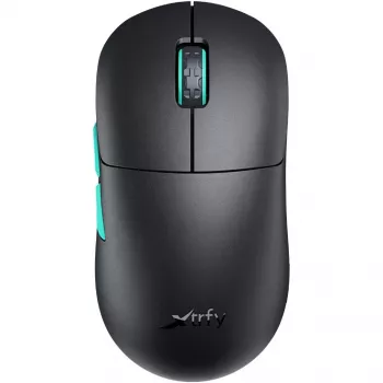 Xtrfy M8 káblová/bezdrôtová herná myš 400-26000 CPI Low Front ultralehká jedinečná (M8W-čierna)