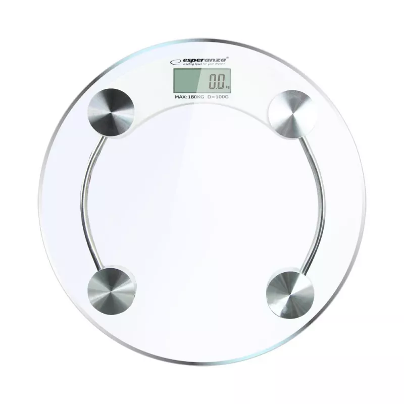 Esperanza EBS007W Osobná váha Circle Biela Elektronická osobná váha