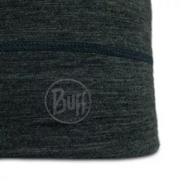 Čiapka Buff Merino Lightweight Multistripes Forest — Buff ľahká merino vlna čiapka, unisex, tmavozelená, 125 g/m²