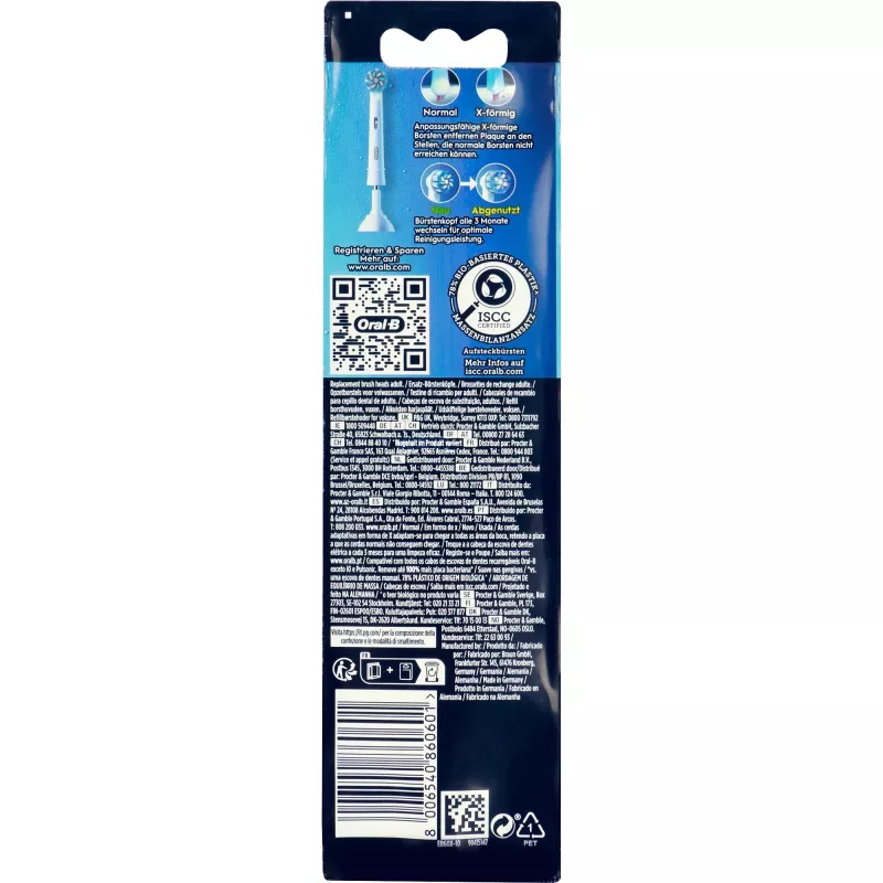 Oral-B Pro Sensitive Clean náhradné hlavice kefiek, 10 kusov