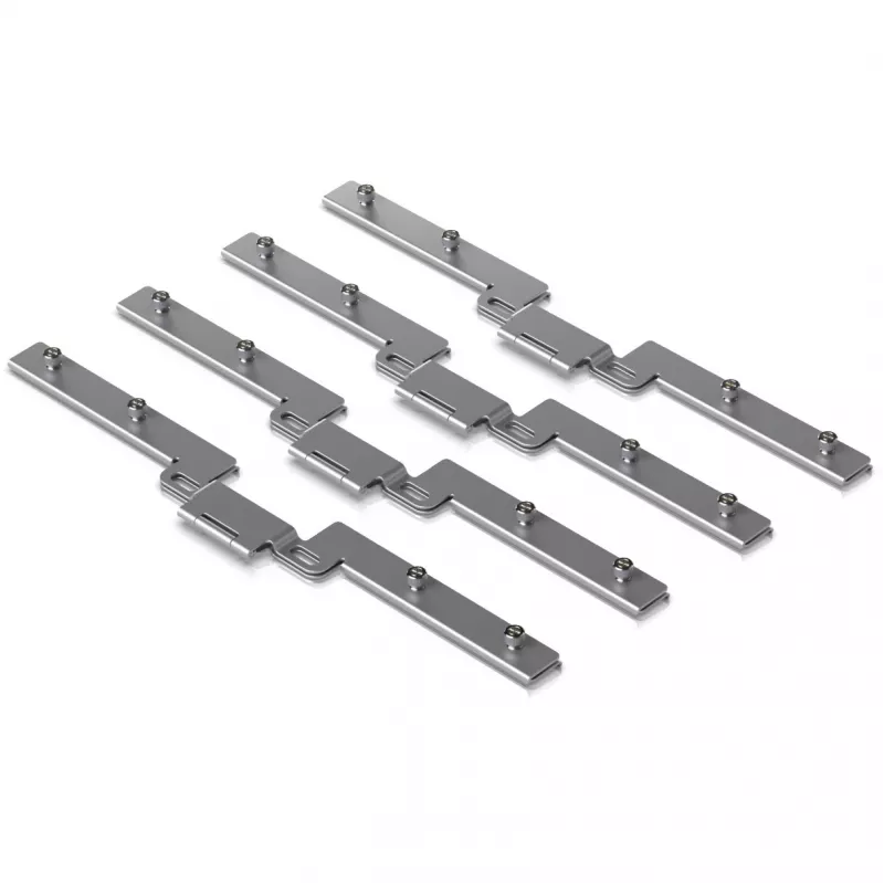 Sada na stohovanie do racku Ubiquiti UACC-Rack-Stacking-Kit 12U strieborná