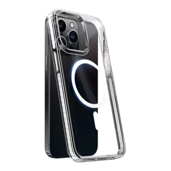 Torras Sparka puzdro na telefón pre iPhone 15 Pro — priehľadné ochranné puzdro