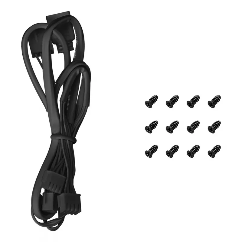 DeepCool FD12 ARGB R-FD12-BKAPN3-G ventilátory do skrinky, 120 mm (120x120x25), 12 V, balenie 3 ks, čierne