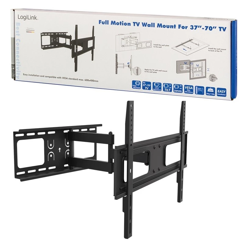 Držiak na TV LogiLink BP0028 177,8 cm (70 palcov) čierny