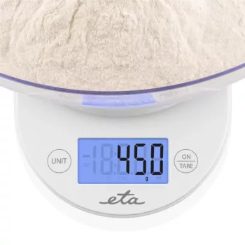 ETA | kuchynská váha s miskou | ETA577090000 Mari | dielik 1 g | typ displeja LCD | biela