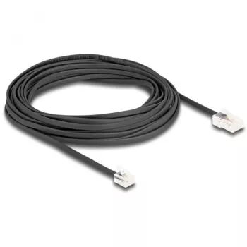 DeLOCK telefónny kábel RJ45 konektor samec na RJ11 konektor samec čierny 10 m