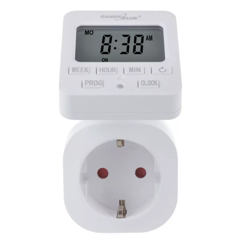 Digitálny časovač GB605 E GreenBlue 16A IP20