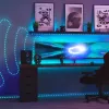 LED girlanda Twinkly TWD200STP-TEU viacfarebný vnútorný pás, rozostup 5 cm, IP20, priehľadný kábel
