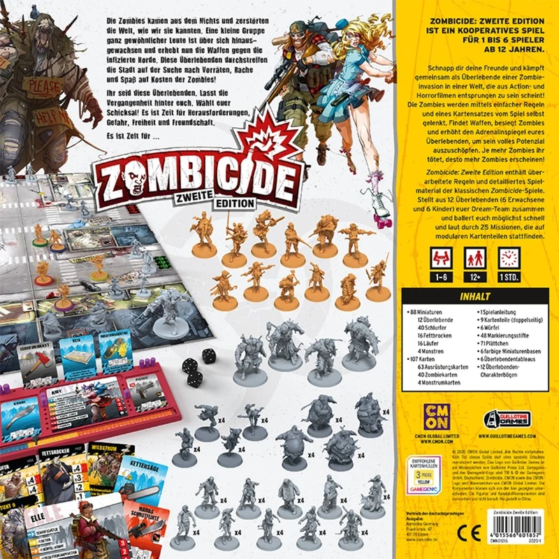 Zombicide 2. edícia rodinná hra