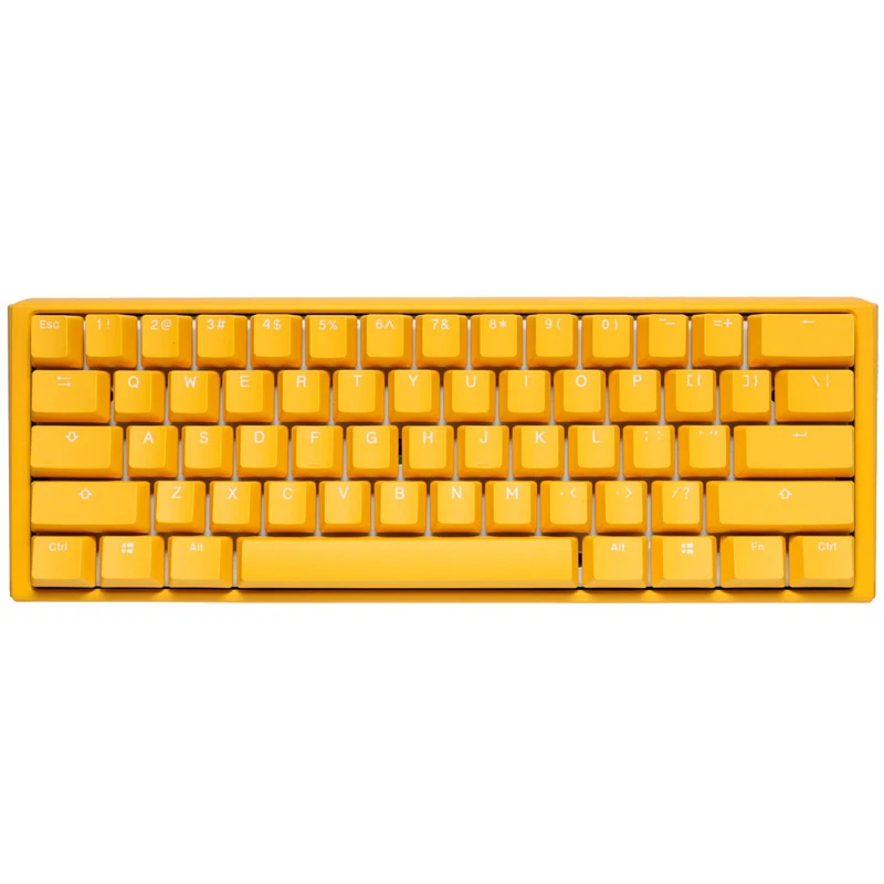 Ducky One 3 Yellow herná klávesnica RGB LED MX-Clear US