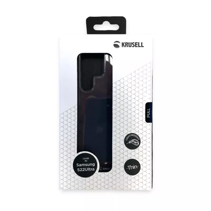 Puzdro Krusell 62457 Samsung Galaxy S22 Ultra 17,3 cm transparentné