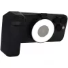Selfie svetlo RealPower Selfie MagFree LED čierna biela ABS PU