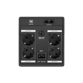 Armac H/1000F/LED záložný zdroj (UPS) Line-Interactive 1 kVA 4 AC výstupy