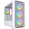 Montech XR Wood Midi-Tower biela