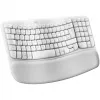 Logitech Wave Keys klávesnica s polstrovanou opierkou zápästia bezdrôtová Bluetooth LE QWERTY off-white (PAN)