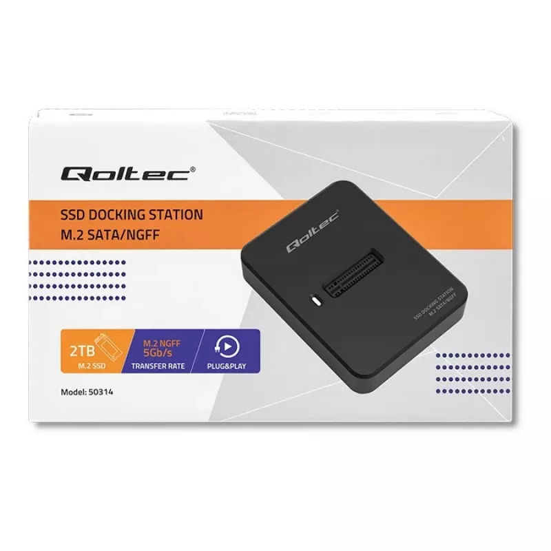 Dokovacia stanica SSD M.2 SATA, NGFF, USB 3.1