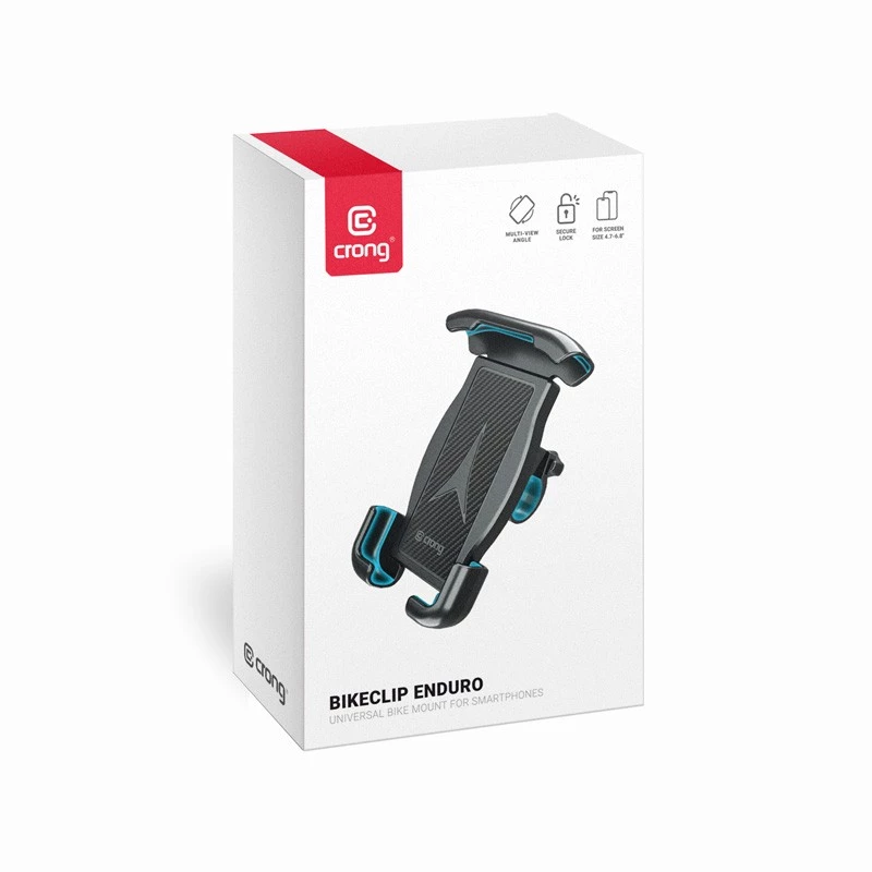 Pasívny držiak Crong ENDURO mobilný telefón smartphone čierny