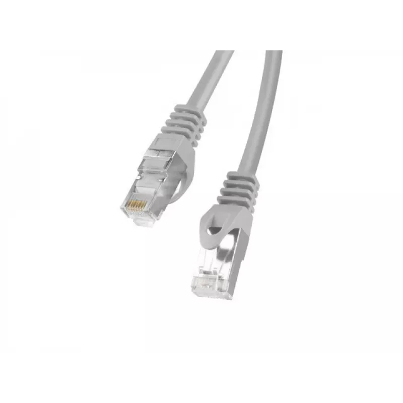 LANBERG sieťový kábel Cat6 F/UTP RJ-45 na RJ-45 3 m, sivý