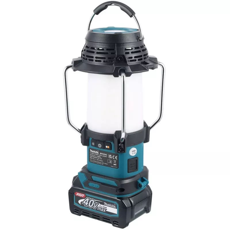 Makita Radio MR009GZ 12/14,4/18/40V s lampou