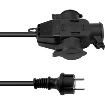 Predlžovací kábel EUROLITE 3024701D 3×2,5 mm², 3 m, napájací predlžovací kábel