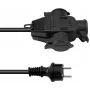 Predlžovací kábel EUROLITE 3024701D 3×2,5 mm², 3 m, napájací predlžovací kábel