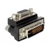 VGA adaptér DeLOCK DVI-I 15-pinový FM VGA čierny