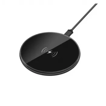 Bezdrôtová nabíjačka Devia Aurora Series Ultra-slim V2 10W — čierna