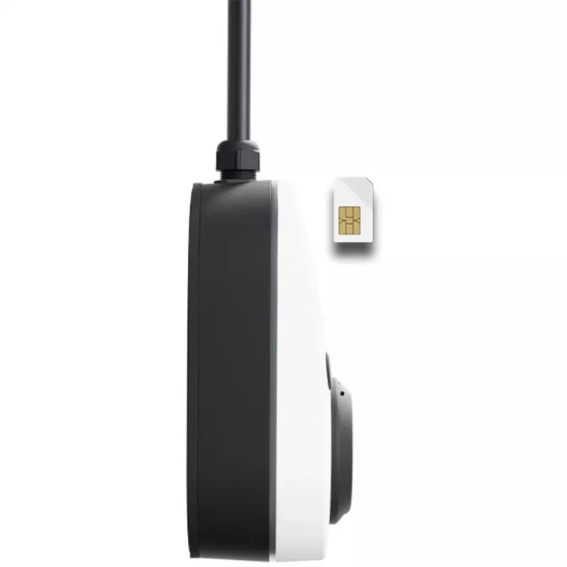 Charger Gemini 2.0, 22 kW (32A 3-fázový), wallbox biela/čierna, bez kábla, 4G/LTE