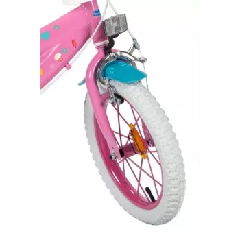 Detský bicykel 14 Peppa Pig ružový 1495 TOIMSA