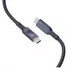AUKEY CB-MCC102 USB kábel 1,8 m USB-C čierny 480 Gbit/s