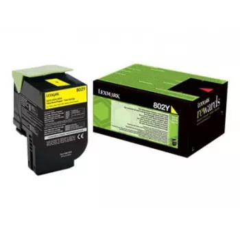 Toner Lexmark 80C20Y0 3000 strán žltý