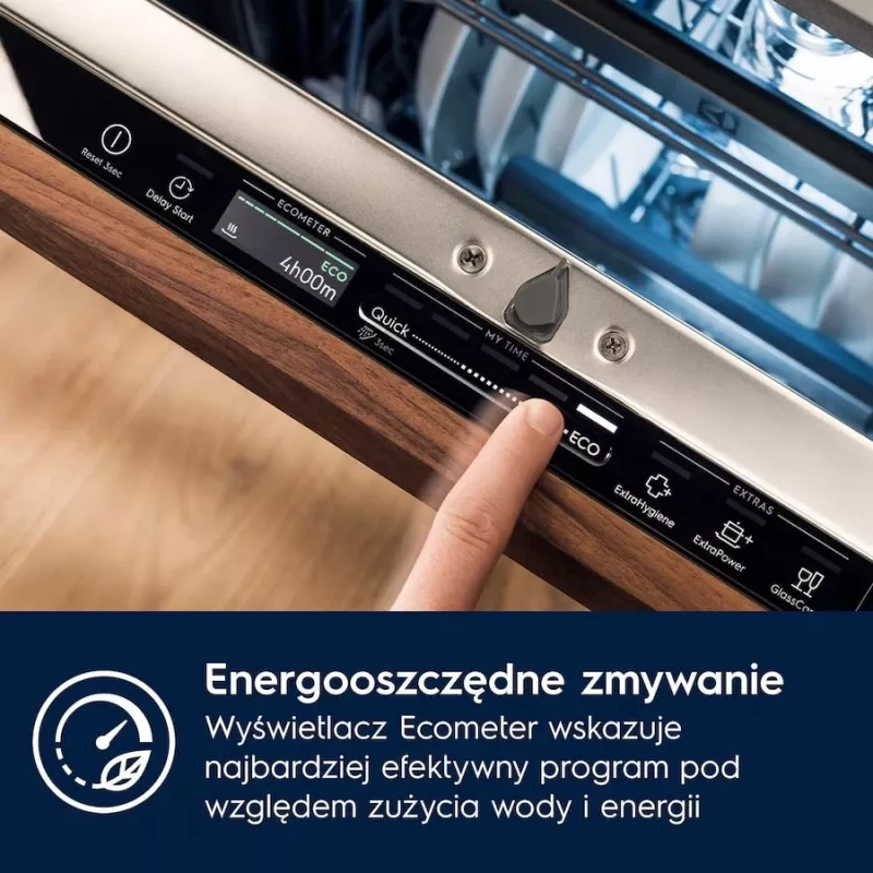 Vstavaná umývačka riadu ELECTROLUX EEC87400W, 13 súprav riadu, 44 dB