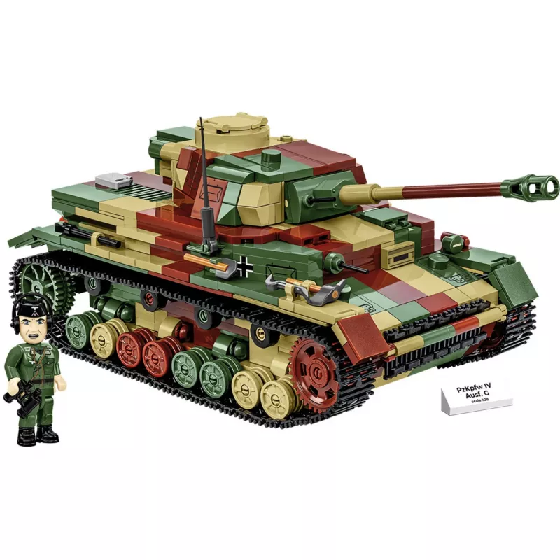 Blocks WWII PZKPFW IV AUSF.G 1107 kociek