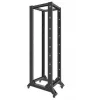 Lanberg OR01-6842-B 19-palcový otvorený rack, 42U, 600x800 mm, čierny