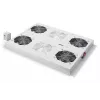 Digitus DN-19 FAN-4-SRV strešná ventilačná jednotka pre rackové skrine, 4 ventilátory, sivá