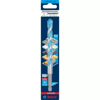 Vrták Bosch Expert HEX-9 Multi Construction Ø11 mm, šesťhranná stopka
