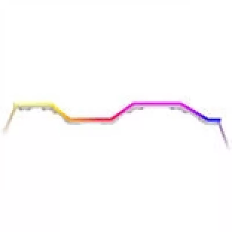 LED pásik HYTE Noodle LN60 ARGB biely – adresovateľný RGB LED pásik pre PC osvetlenie, 60 cm
