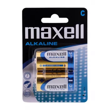 Jednorazová batéria MAXELL LR14 (C) alkalická 1,5 V, 2 ks, blister