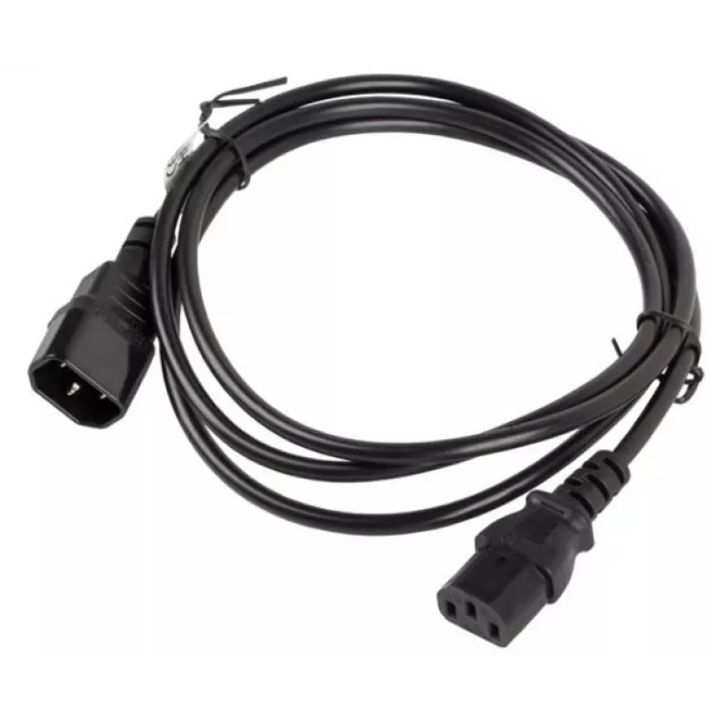 Napájací kábel Lanberg CA-C13E-10CC-0018-BK čierny 1,8 m