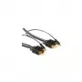 Microconnect MONGH5BMJ videokábel adaptér 5 m VGA (D-Sub) + 3,5 mm čierny