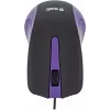 USB káblová myš, 3 tlačidlá, pogumovaný povrch