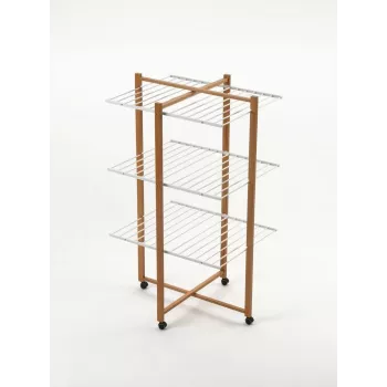 ARREDAMENTI KARISMA sušiak na bielizeň – 80 x 68 cm, hnedý