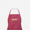 Kuchynská zástera Berkel DV7700 unisex červená bavlna