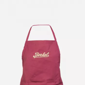 Kuchynská zástera Berkel DV7700 unisex červená bavlna