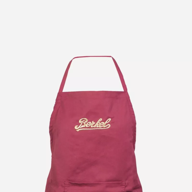 Kuchynská zástera Berkel DV7700 unisex červená bavlna