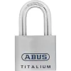 Visiaca zámka ABUS 96 TITALIUM Keyed to Differ 5cm šírka 2.3cm hĺbka 5.8cm výška