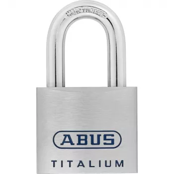 Visiaca zámka ABUS 96 TITALIUM Keyed to Differ 5cm šírka 2.3cm hĺbka 5.8cm výška
