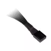 RGB rozbočovací kábel Alphacool 18679 čierny plast 150mm