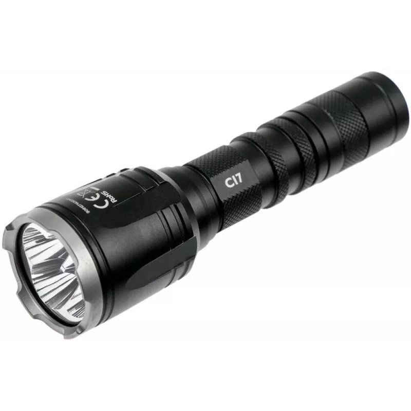 Ručná baterka Nitecore CI7 — 4 LED, 2500 lúmenov, 130 h výdrž, 148,2 mm, 158 g, čierna